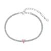Silver Heart Bracelet