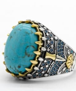 Silver Ocean Ring