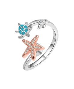 Sterling silver Beach ring