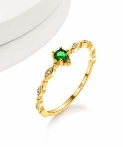 Emerald Vine Ring