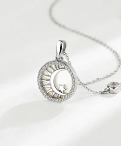 Shell Moon Neclklace