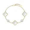 Shell Three Leafs Anklet