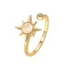 Sterling silver Sun ring