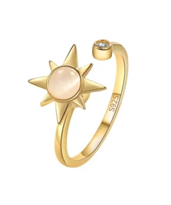 Sterling silver Sun ring