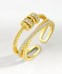 Sterling silver Dream twist ring