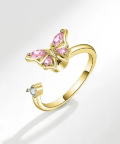 Anxiety Butterfly Ring