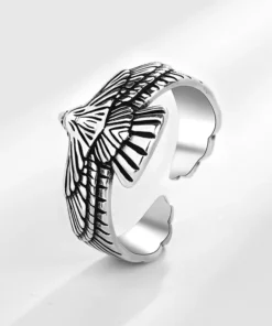 Sterling silver Eagle ring