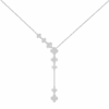 Silver Long Leafs Necklace
