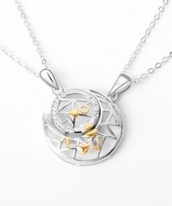 Eternal Eclipse Couple Necklace