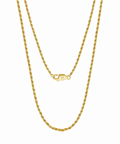 Twisted Gold Chain (1.5mm-45cm)