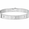 X Cartier Silver LOVE Bracelet