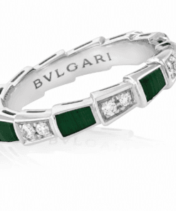 X Light Green Viper Ring