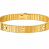 X Cartier Gold LOVE Bracelet